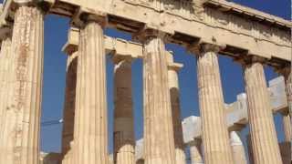 Athens, Greece - Up the top of the Acropolis and views over Athens