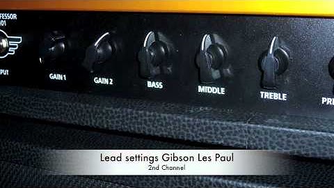 Mad Professor MP101 2nd channel Les Paul lead clip by Marko Karhu