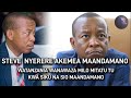 MTANZANIA HANA SIFA YA KUANDAMANA, MTANZANIA ANAWAZA ANAPATAJE MILO MITATU KWA SIKU - STEVE NYERERE