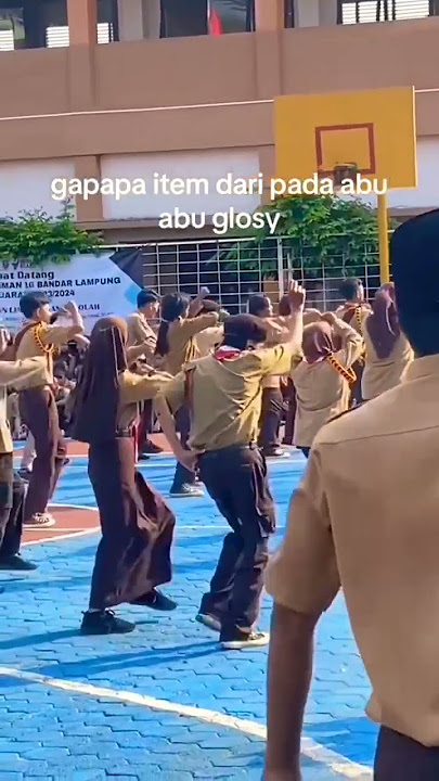 senam pagi di sekolahan #fypシ゚viral #storywa #shortvideo