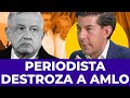 Periodista de TV Azteca enfurece contra AMLO y le manda fuerte mensaje
