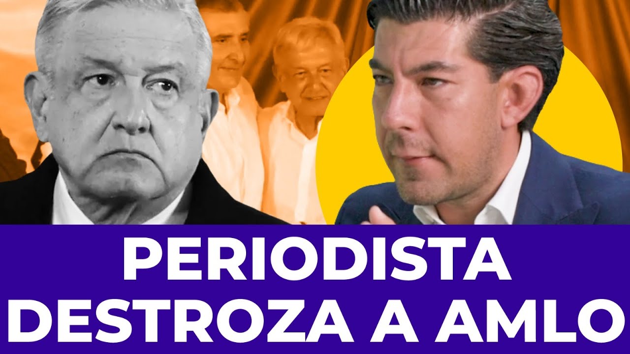 Periodista de TV Azteca enfurece contra AMLO y le manda fuerte mensaje