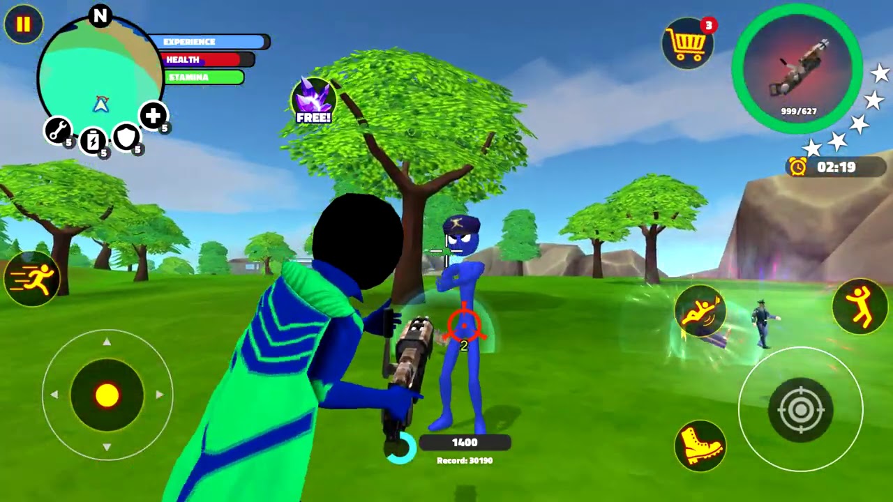 Stickman Super Hero - 🕹️ Online Game