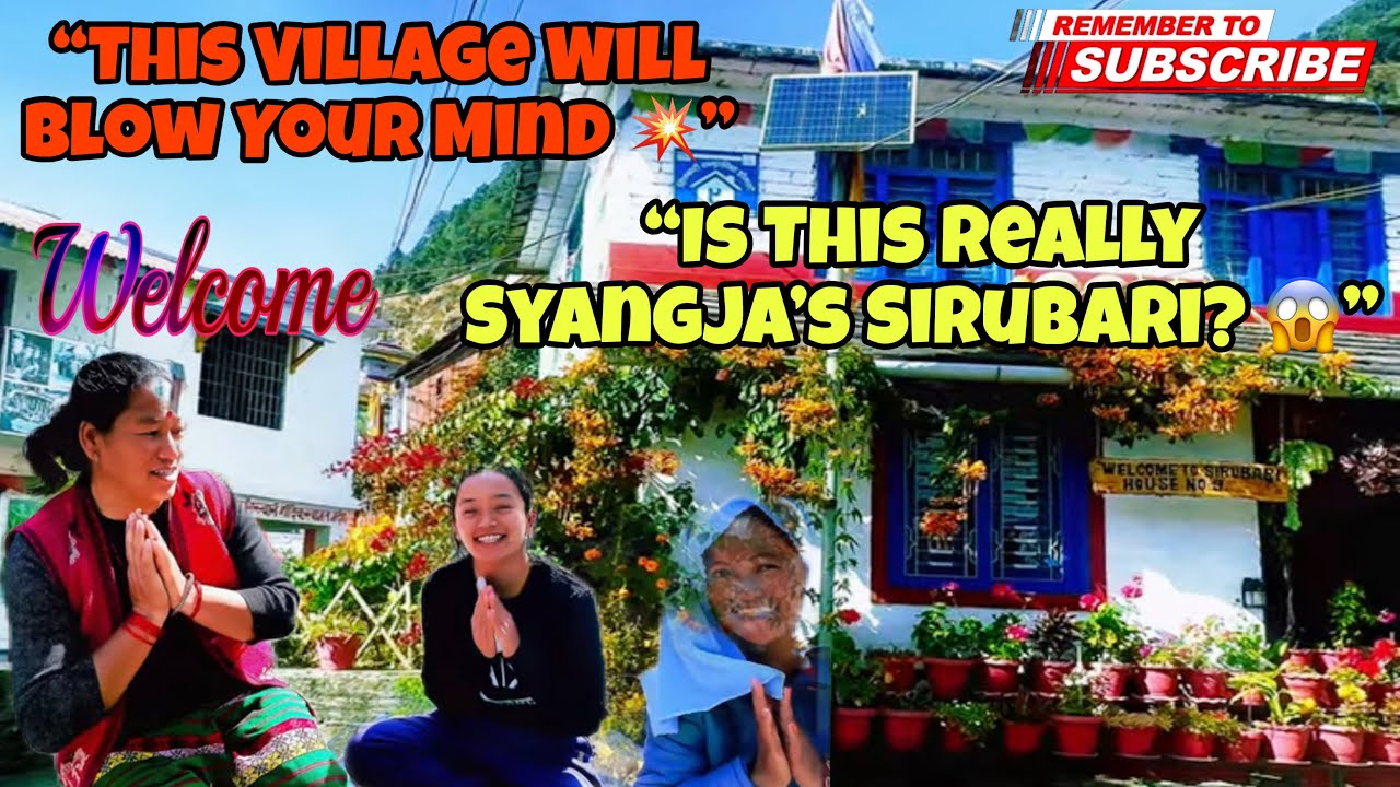 Hidden Paradise SiruBari /Pokhara to Syangja Bike Ride Vlog🇳🇵//Beautiful Syangja village Bike vlog