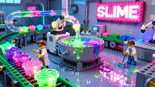 Gummy Candy In A Slime Factory Lego Stop Motion Cooking Stop Motion Film