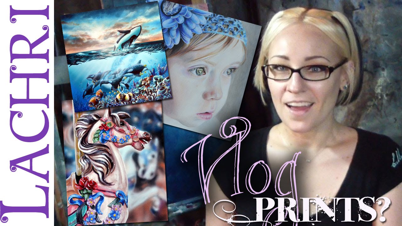 Artist Vlog - getting prints made w/ Lachri