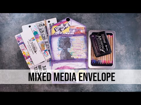 Mixed Media Envelope by Nathifa Sligh