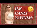 İLK CANLI YAYINIM! 🎉🎉 GELİN SOHBET EDELİM İLK CANLI YAYINIM! 🎉🎉 GELİN SOHBET EDELİM