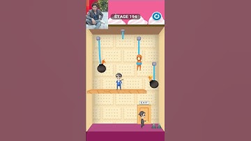 🆘🪓🕰️ Rescue Cut! Level 194:💨 Wait for End ⏳🔪🔓 #shorts #games 🍳#rescuecut #viral #gaming #shortvideo🤑