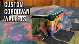 Custom Cordovan Wallets