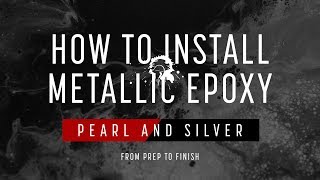 Learn to install Metallic Epoxy Flooring from Prep to Finish screenshot 5