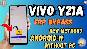 Vivo Y21A FRP Bypass Android 11 Latest Security Without Pc | No Easy share | No Activity Launcher