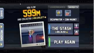 Jetpack joyride coin hack w/commentary ENG :)