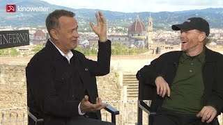 Interview Tom Hanks & Ron Howard INFERNO
