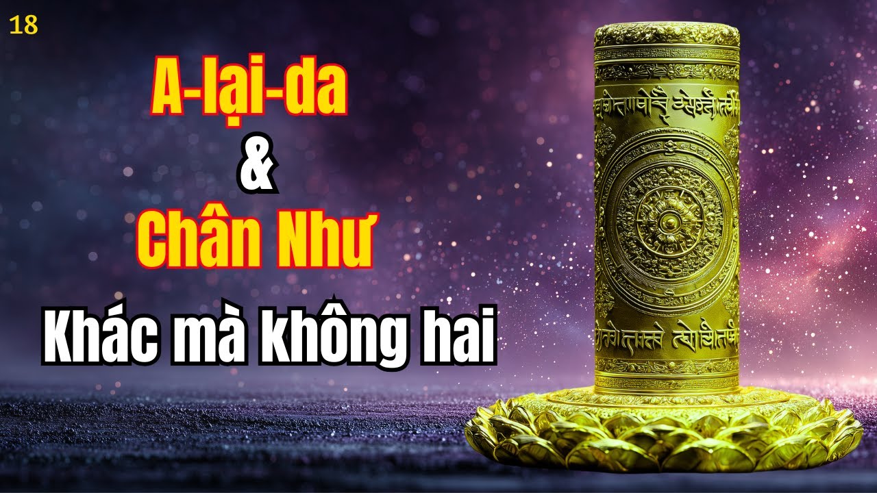 A-Lại-Da và Chân Như: Khác mà không hai – Hành trình từ thức mê đến tánh giác | DUY THỨC HỌC Tập 18