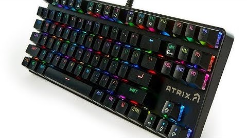 How to change the color settings on a Atrix sniper model no. GSKB01