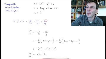 Playing with the continuity equation (Fluid Dynamics with Olivier Cleynen)