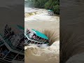 Passenger Ship Surrounded by a Dangerous River Whirlpool!