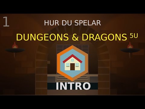 Hur du spelar Dungeons and Dragons 5u - Intro