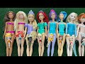 Which Disney Princess Are You ~Doll Review Collection DIY Miniature Ideas for Barbie DIY ASMR Video