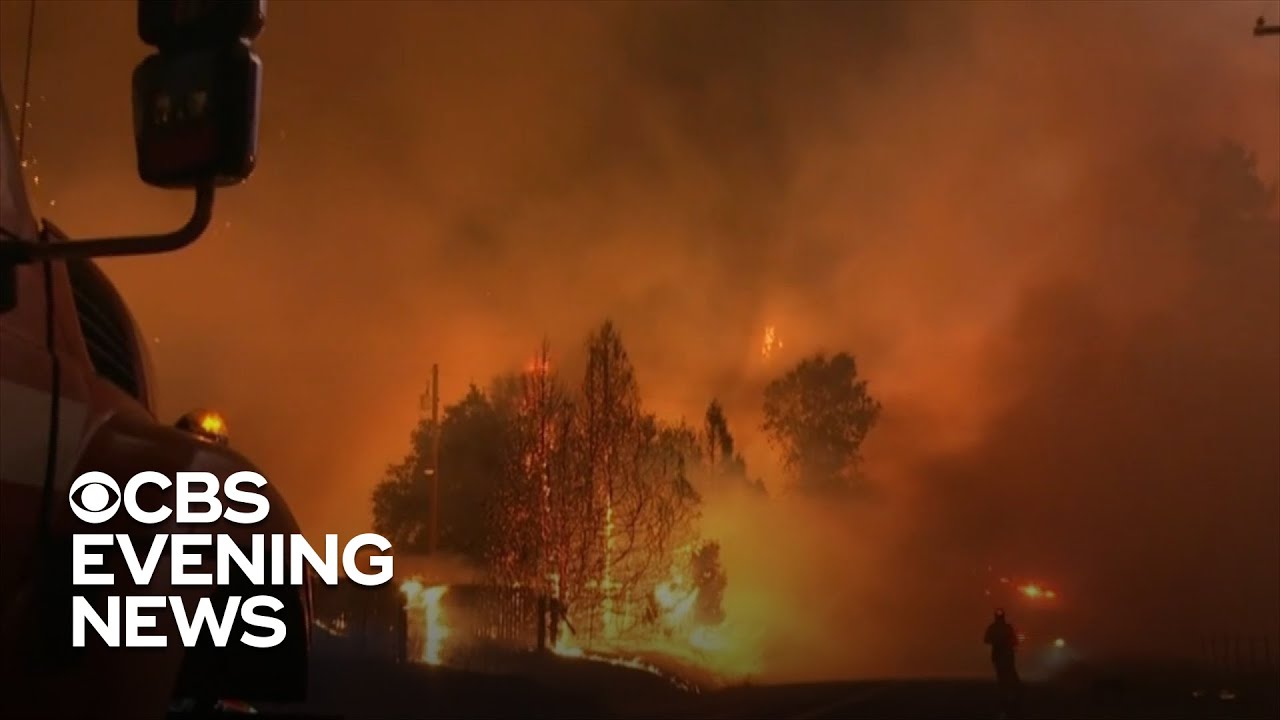 Massive wildfire in California forces thousands to evacuate