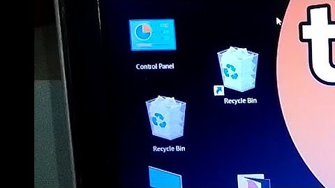 how to create recycle bin shortcut on desktop in windows 10
