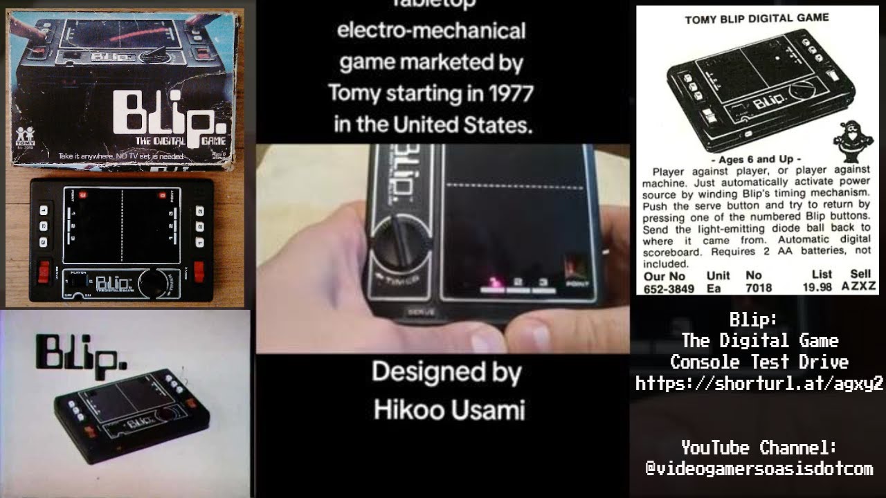 Jeu électronique Vintage BLIP - TOMY Made In Japan - Testé Et Fonctionne