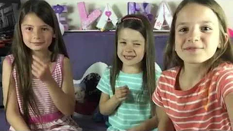 Lévanah et ses soeurs Oriane et Elina font le Jelly Belly Challenge !