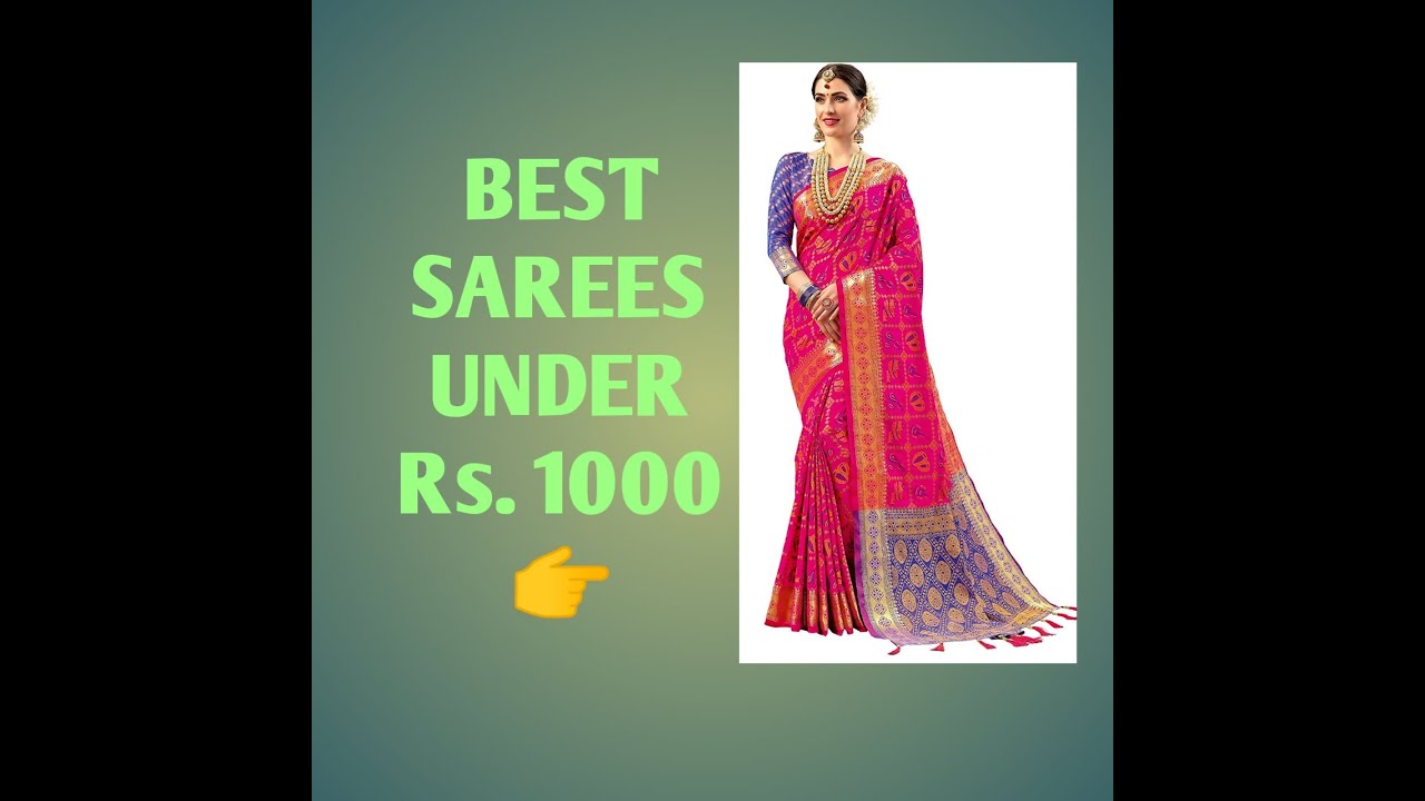 fancy sarees under 1000