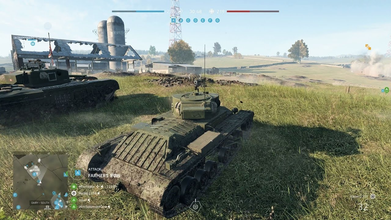 Battlefield 5: Panzerstorm Conquest Gameplay (No Commentary)