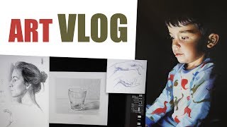 ART VLOG: ОБЪЯВЛЕНИЕ! КАК ПИСАТЬ ГЛАДКУЮ КОЖУ МАСЛОМ