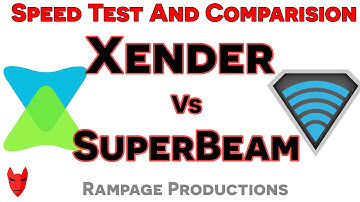 Xender Vs SuperBeam | Speedtest | Rampage Reviews