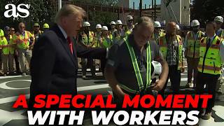 Trump's SWEET GESTURE to a WHITE HOUSE WORKER leaves a SPECIAL MEMORY