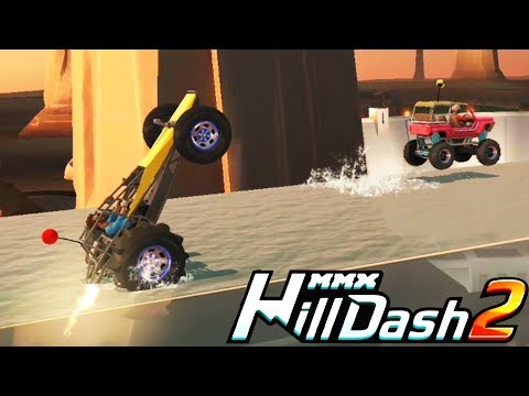 Видео: MMX HILL DASH 2 новая тачка БАГГИ и краски VIDEO cars игра мультяшная про машины