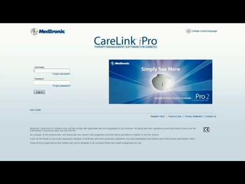Видео инструкция по использованию ПО Carelink iPro2 (English language)