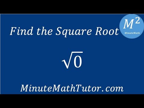 Understanding the Square Root of 0