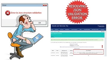 Resolved error in json structure validation | GST | TAX EXPERT