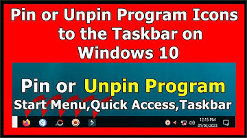 How to pin a folder & Drive to Quick Access in Windows 10 | Pin or Unpin any Drive or Folder Taskbar