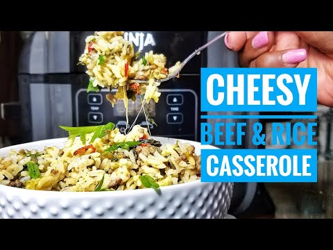 cheesy-beef-and-rice-casserole-|-ninja-foodi-recipes