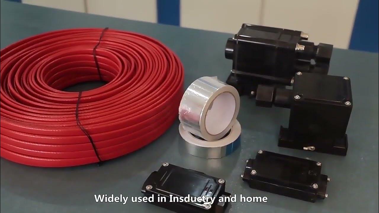 Introduction of electric heat tracing cable heat tape for pipes YouTube