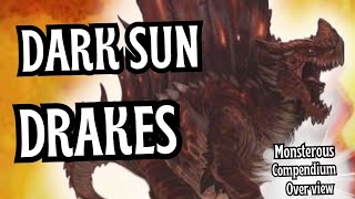 The Truth About Athas Drakes|Earth,Fire,Water, Air!