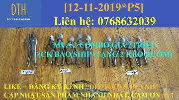 [12-11-2019✦P5][ĐÃ BÁN HẾT] KỀM BẤM-KÉO CẮT CÀNH JAPAN | DIY Tools Huỳnh (DTH)