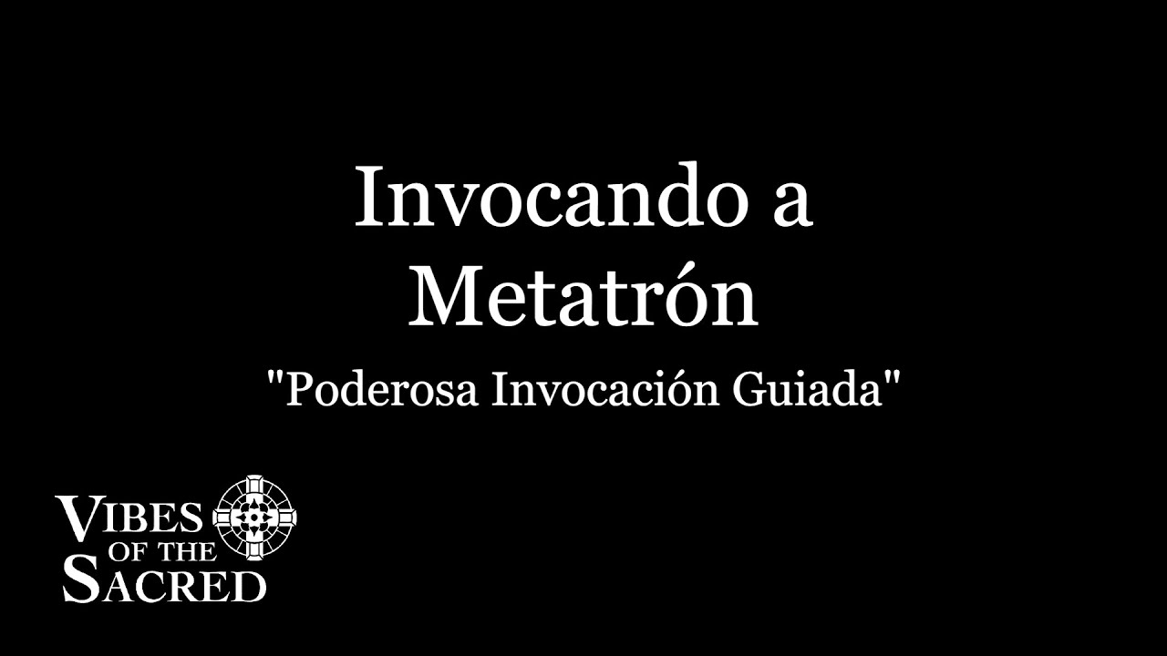 Invocación guiada al Arcángel Metatrón (El Príncipe del Rostro) | Kabbalah