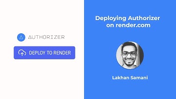 Deploying Authorizer on render.com