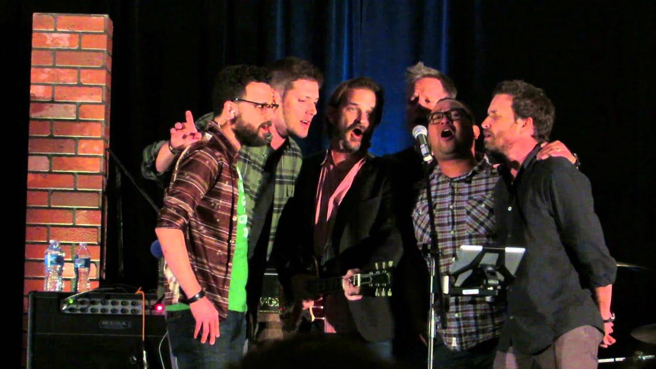 "Seven Bridges Road" HD ~ Louden Swain, Jensen Ackles & Richard Speight Jr / ChiCon 2014
