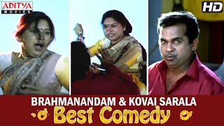 Telugu Best Comedy Scenes - Brahmanandam Kovai sarala Best Comedy