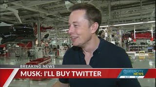 Tesla CEO Elon Musk offers to buy Twitter in cash deal