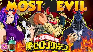 My Hero Academia Villains: Evil to Most Evil