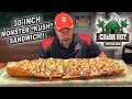 Back in the usa for cheba huts 30inch monster sandwich challenge