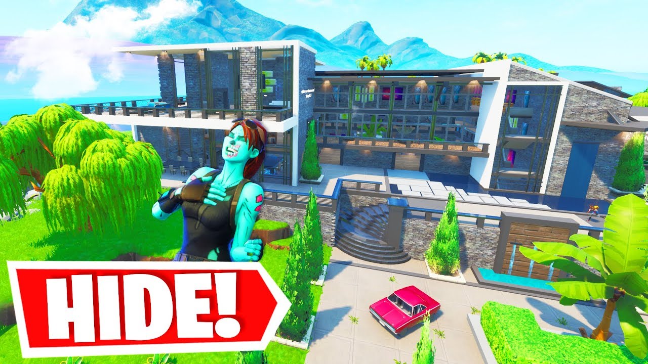 Best Fornite Season 10 Hide And Seek Map Ever Made Youtube